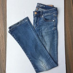 American Eagle mid-rise boot cut jeans